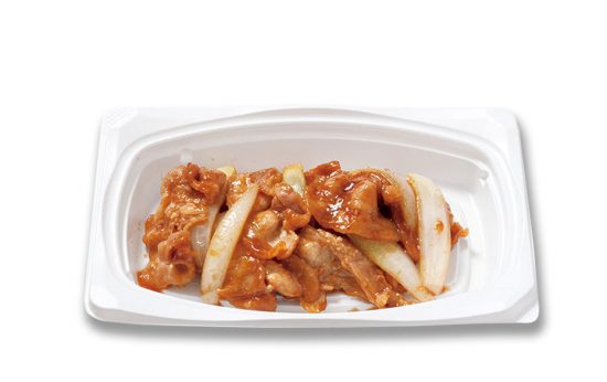 豚しょうが焼おかずの画像
