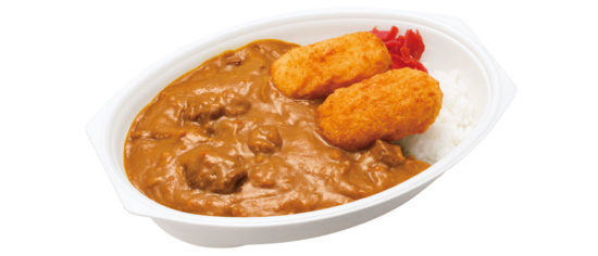 カニクリームコロッケカレーの画像