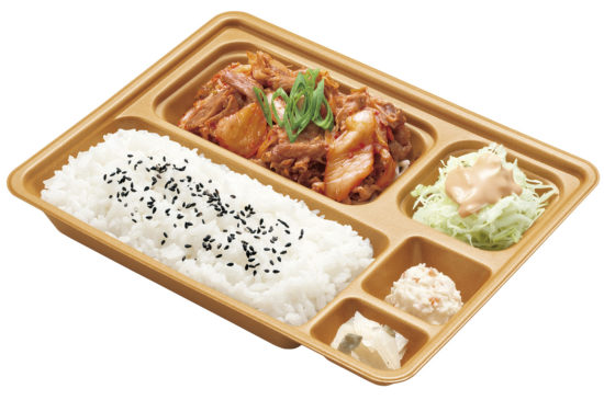 豚キムチ弁当の画像